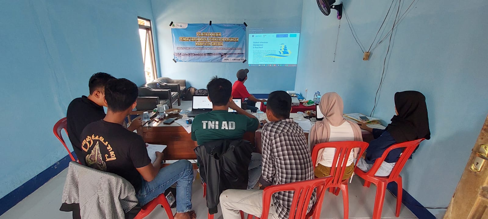 Pelatihan Kader Pendaftaran Kapal Perikanan Rajungan Kabupaten Cirebon